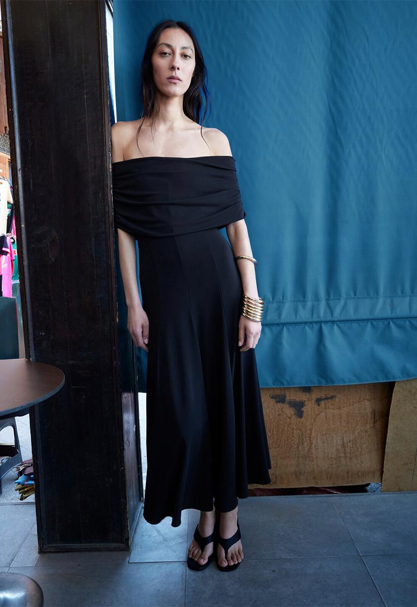 MANGO - Dress gigi - black