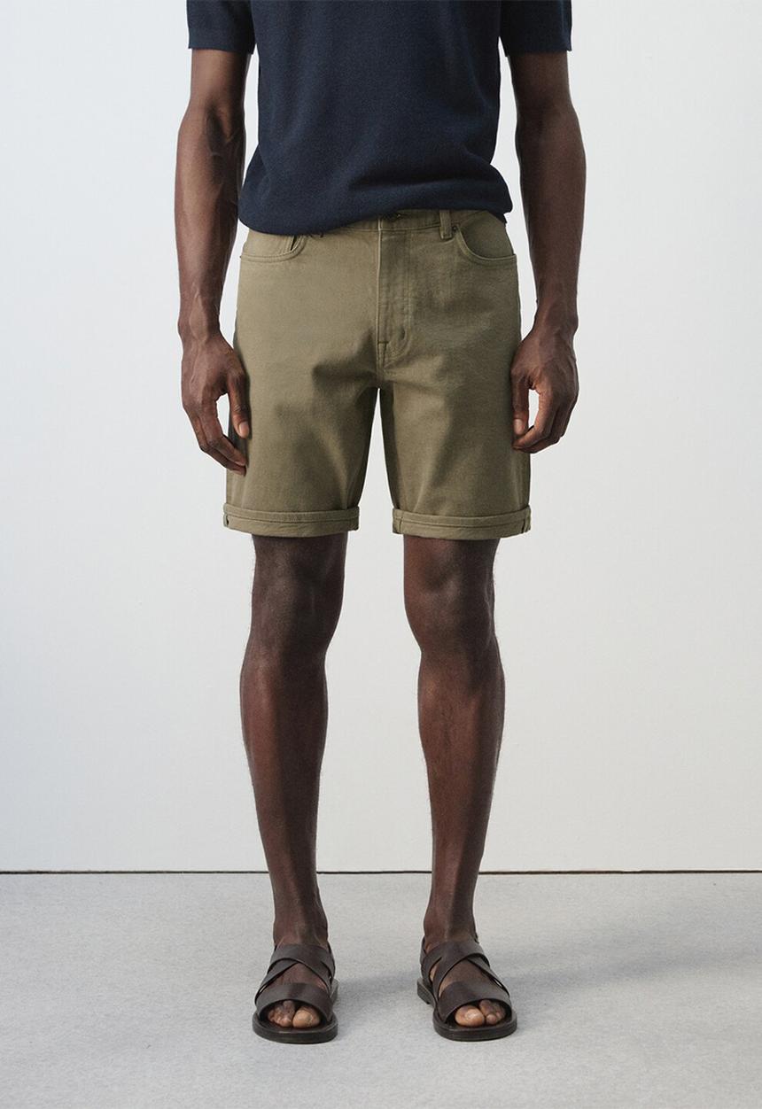 MANGO - Bermudas Nepto - Khaki