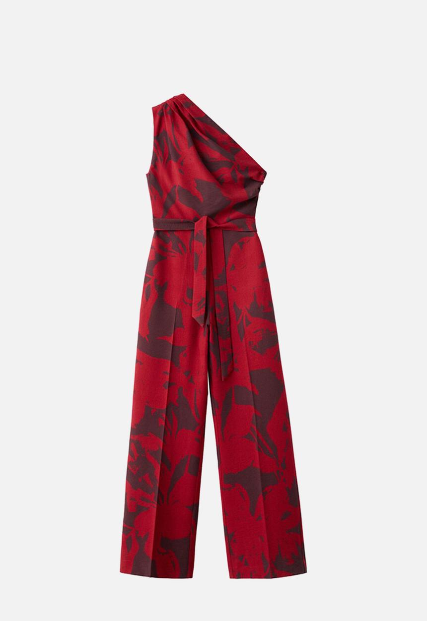 MANGO - Jumpsuit keira2 - red