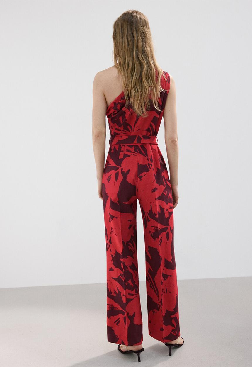 MANGO - Jumpsuit keira2 - red
