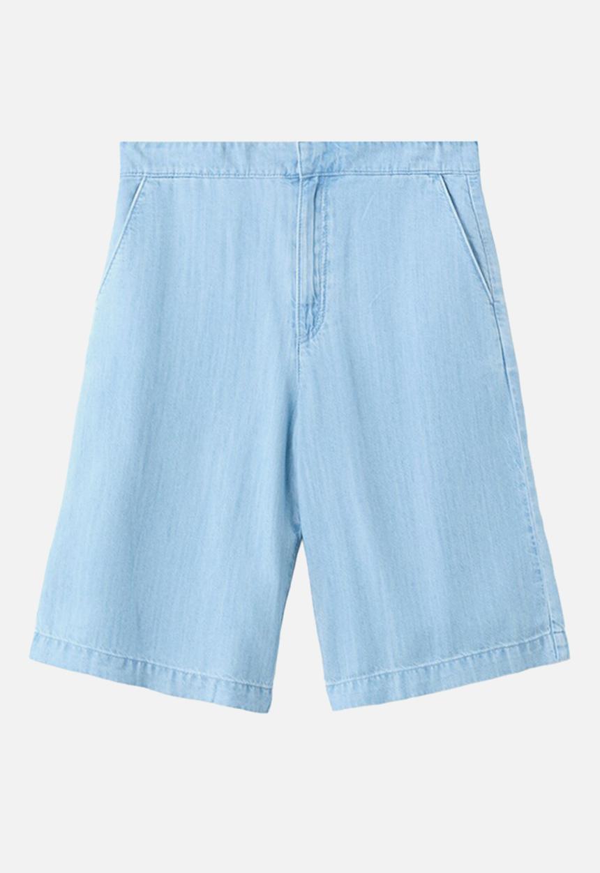 MANGO - Bermudas eva - open blue