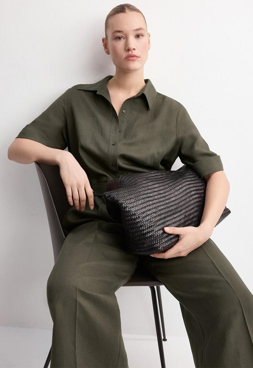 MANGO - Jumpsuit tomy2 - beige/khaki