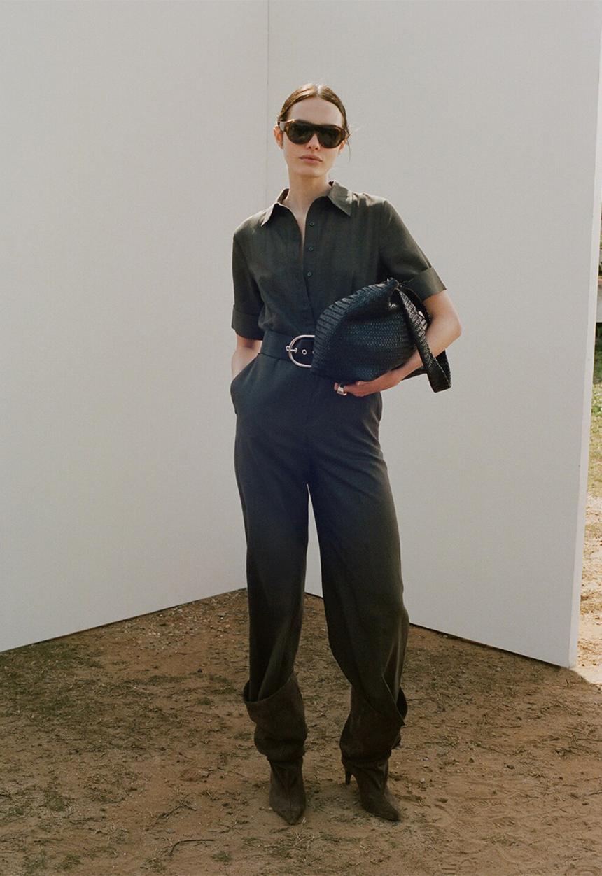 MANGO - Jumpsuit tomy2 - beige/khaki
