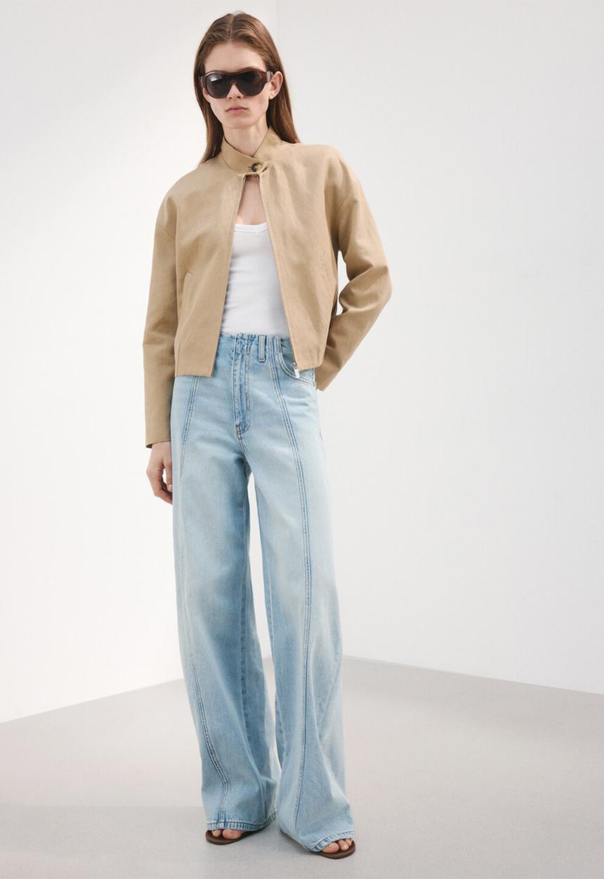 MANGO - Jeans narciso - open blue