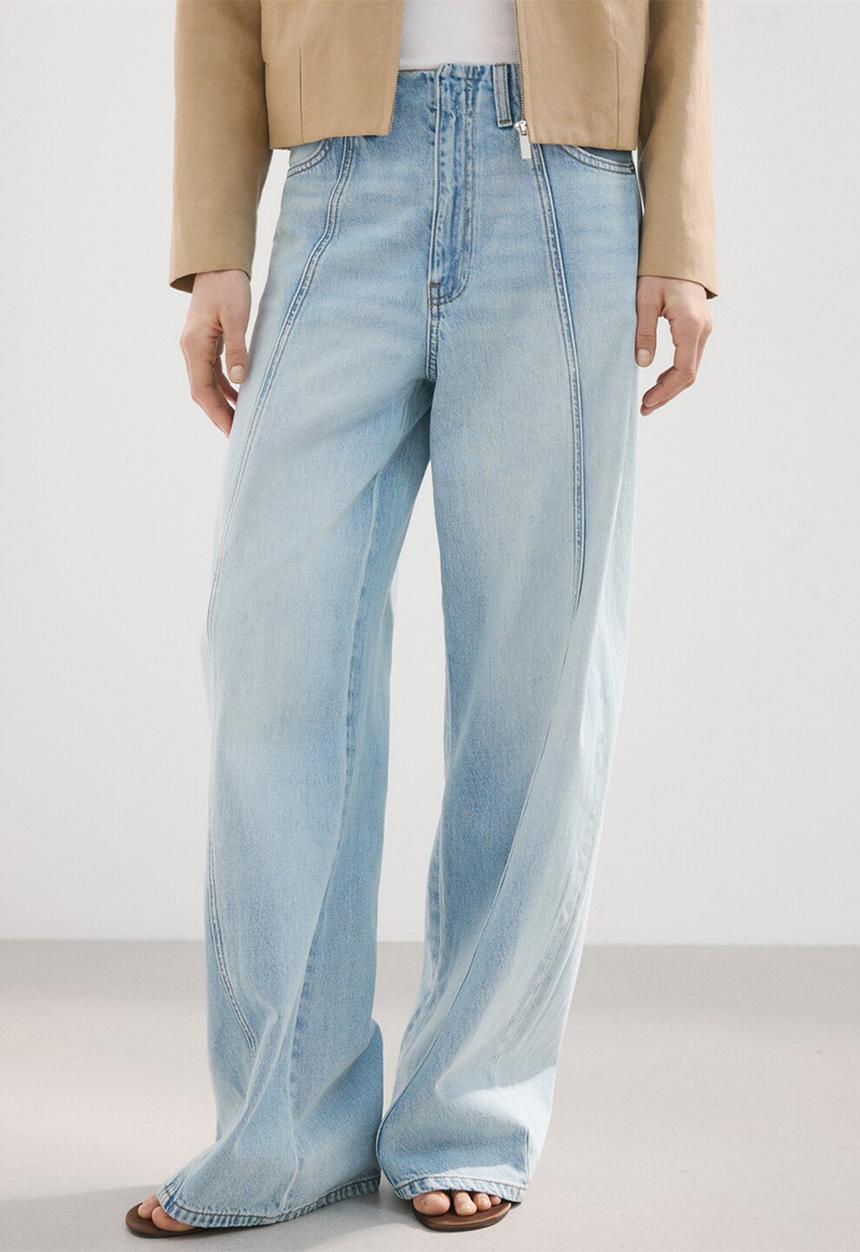 MANGO - Jeans narciso - open blue