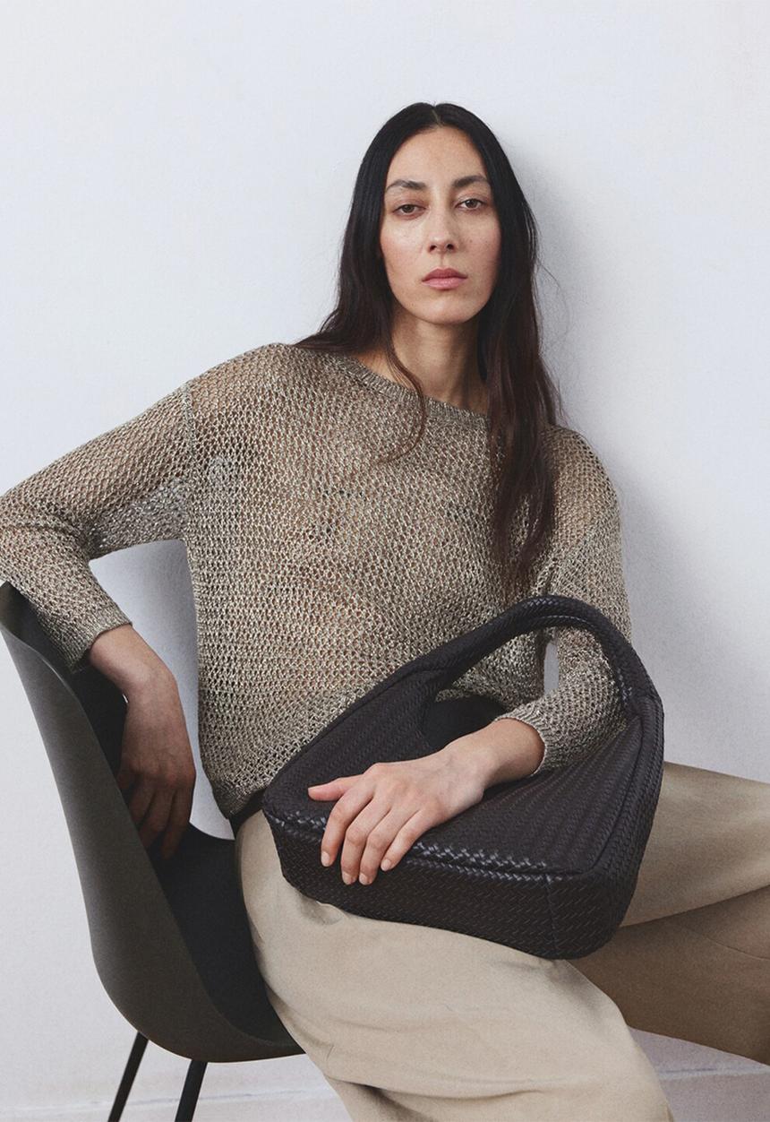 MANGO - Sweater luli - beige/khaki