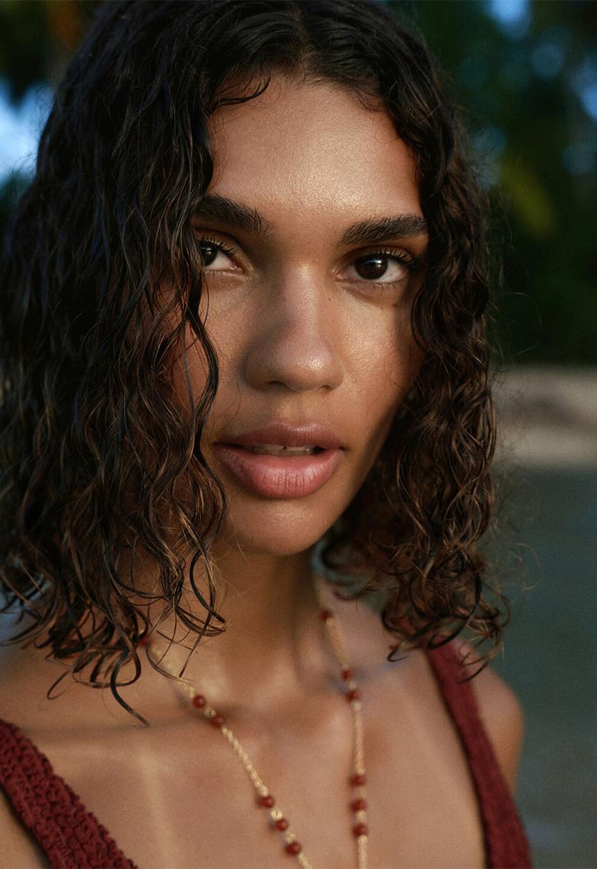 MANGO - Swimsuit naxos- rust/copper