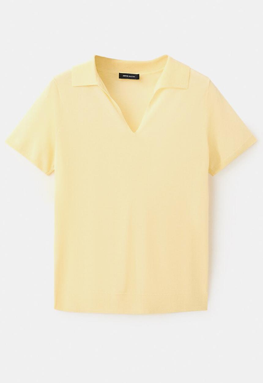MANGO - Sweater luxon - light/pastel yellow