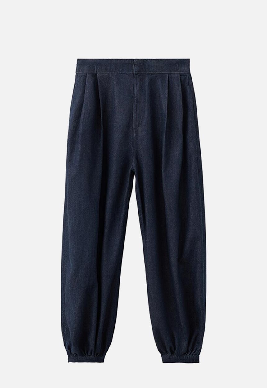 MANGO - Jeans souffle - open blue
