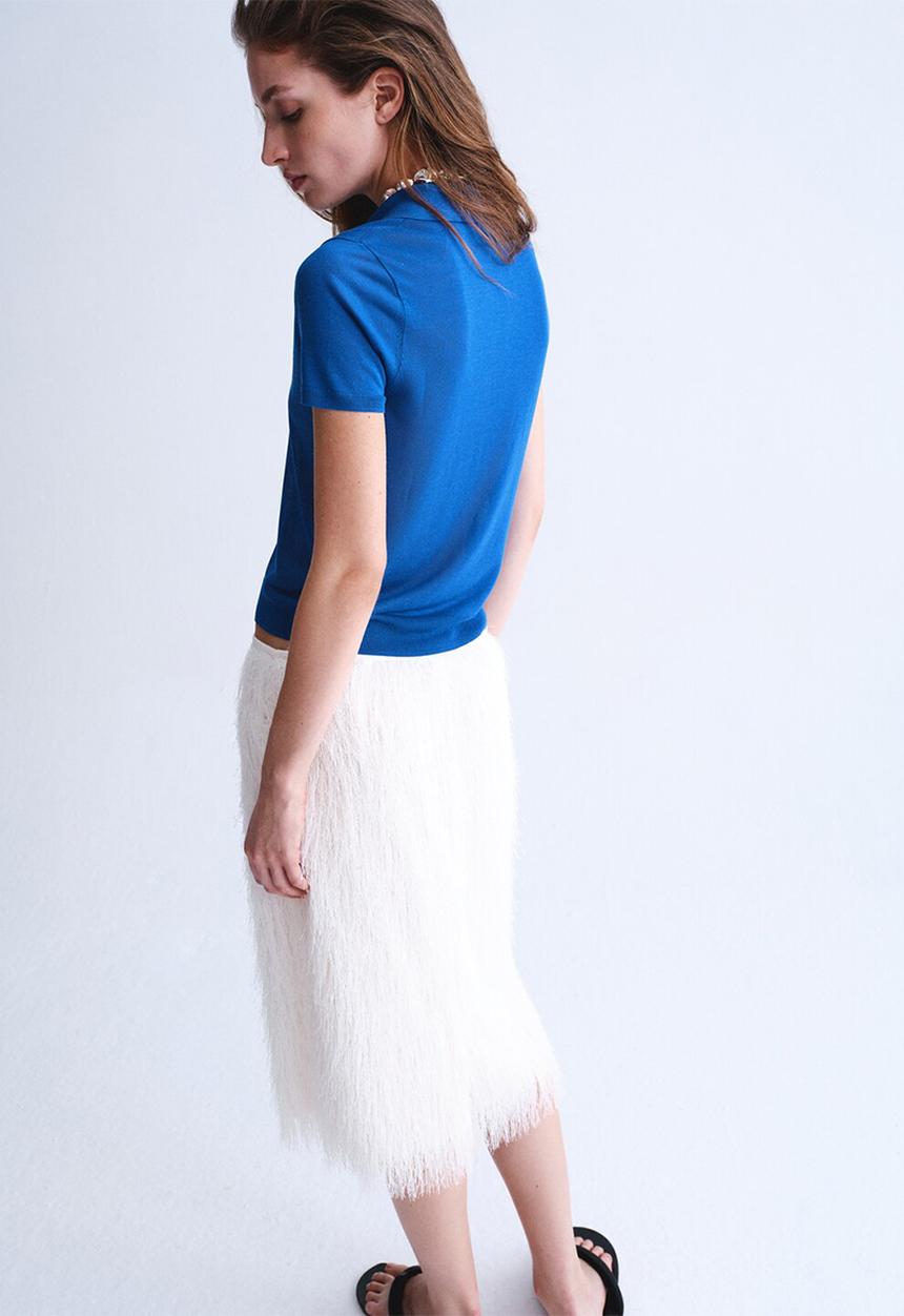 MANGO - Sweater luxon - light/pastel blue