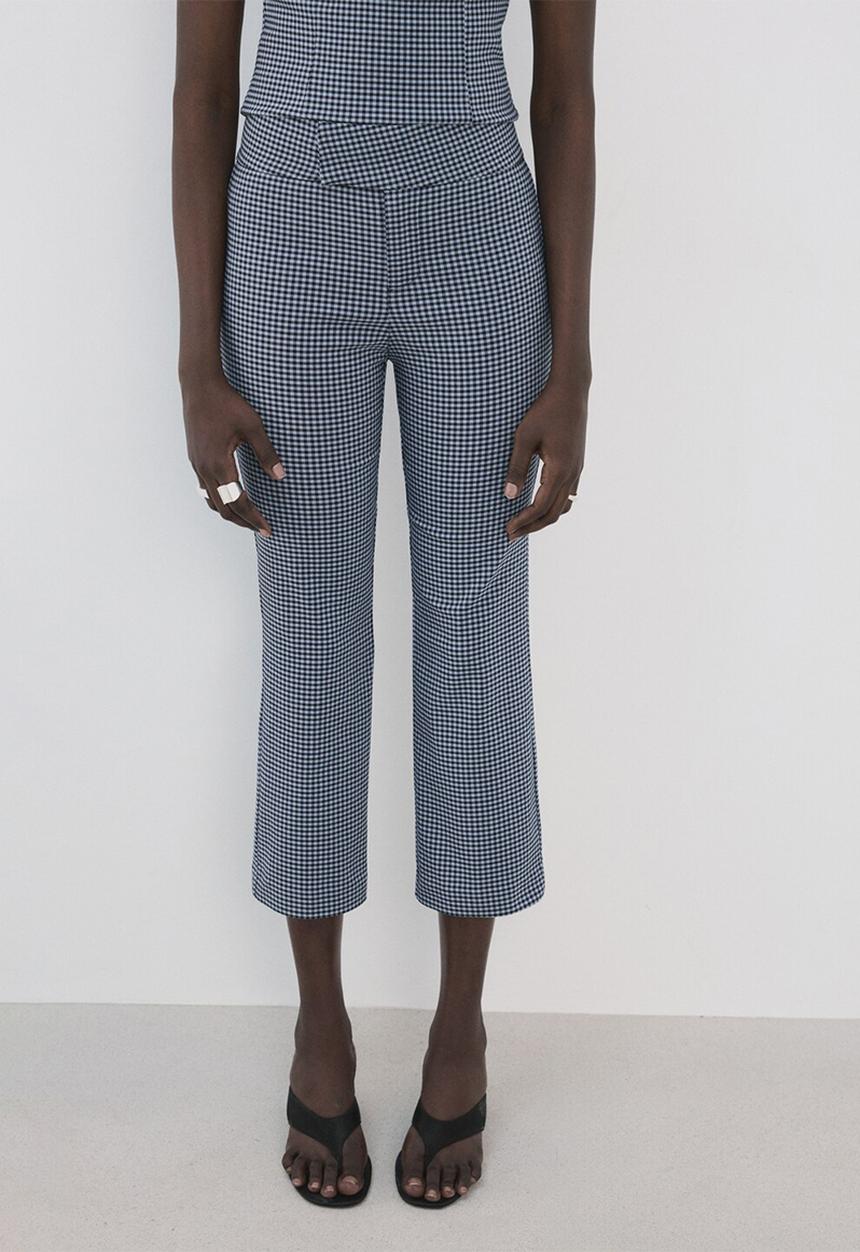 MANGO - Trousers victoria - medium blue