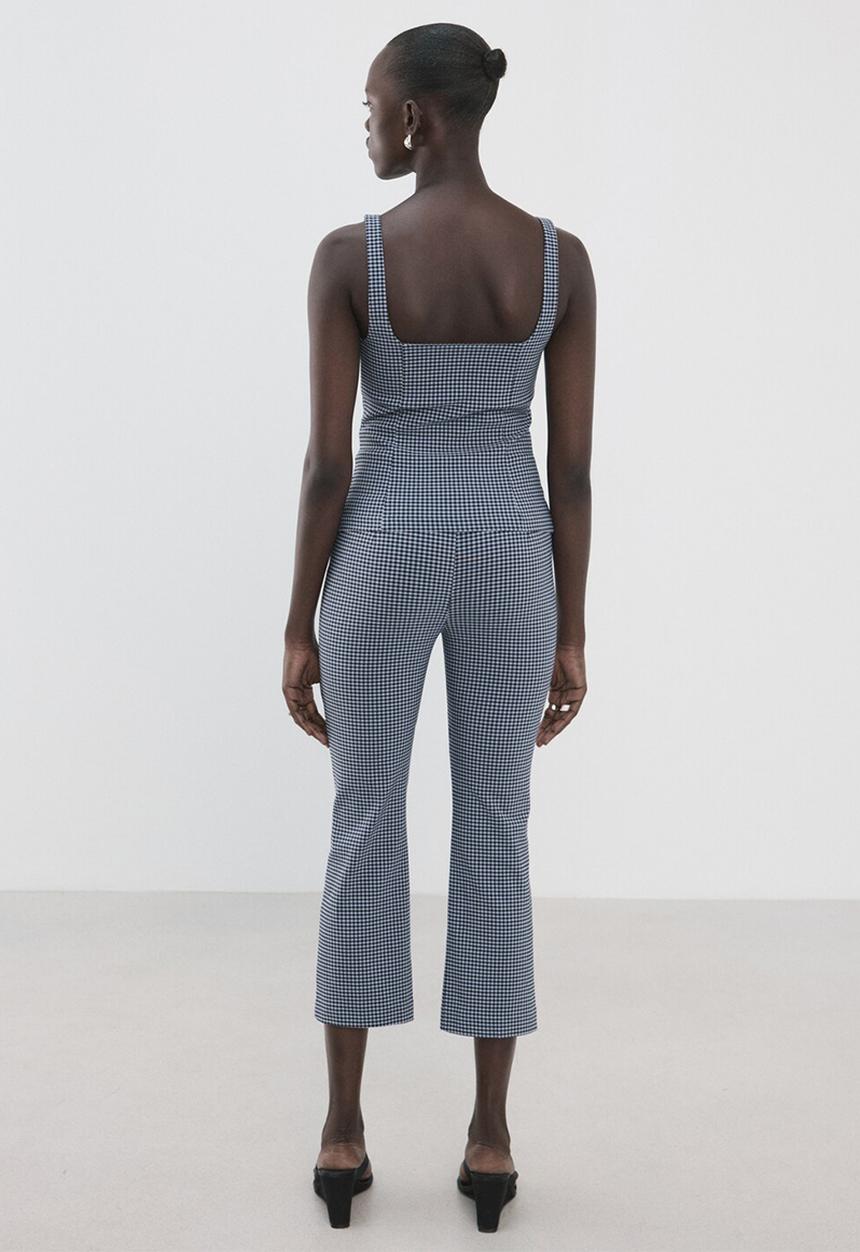 MANGO - Trousers victoria - medium blue