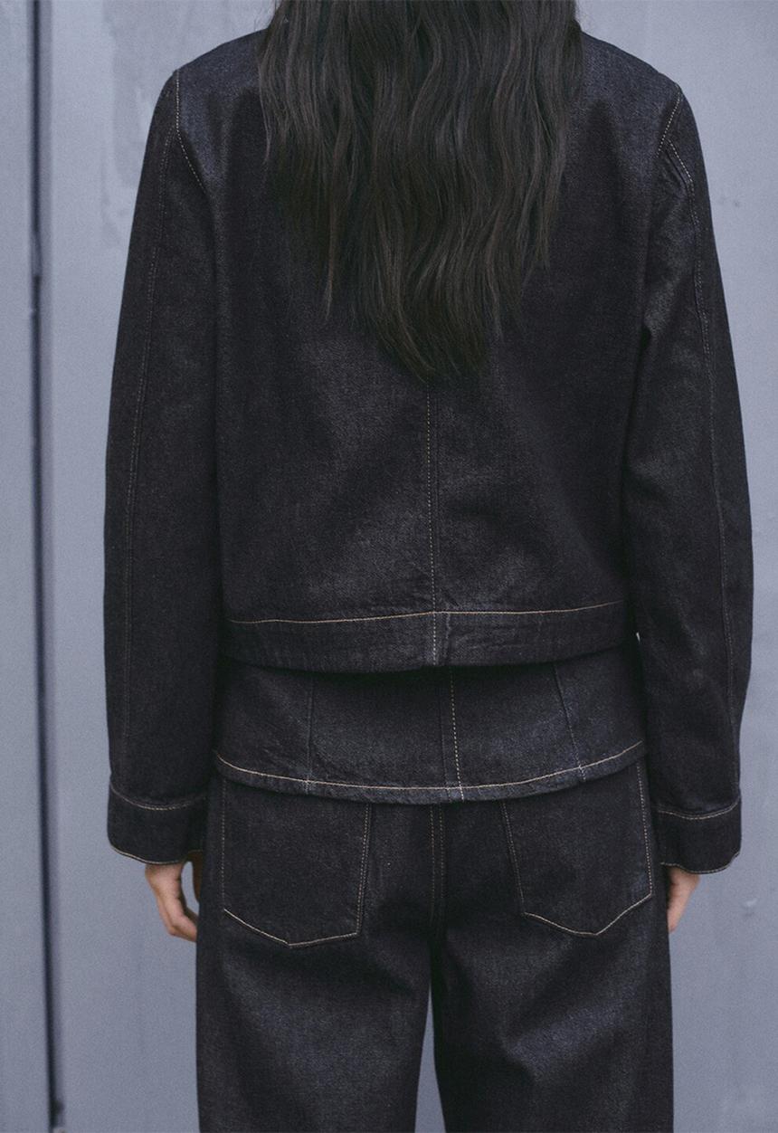 MANGO - Jacket clemence - open blue