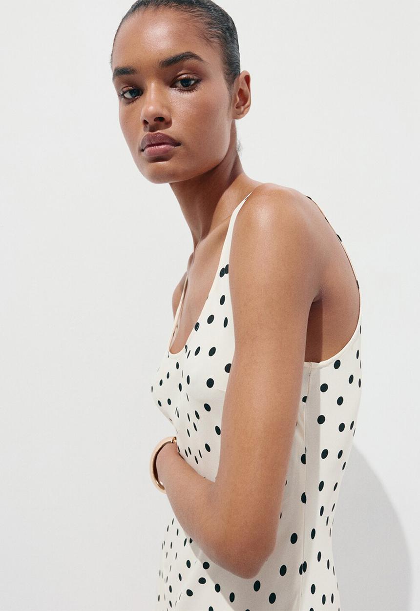 MANGO - Dress taby2 - natural