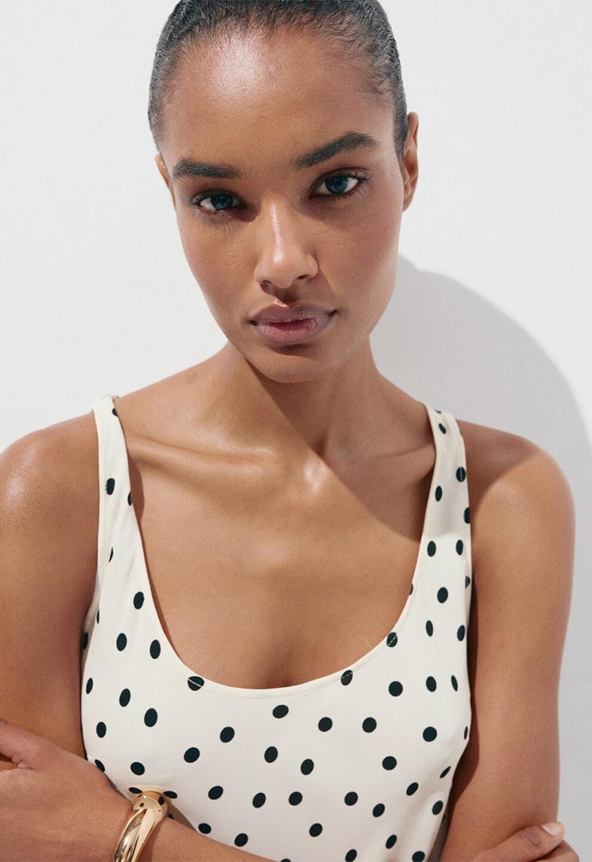 MANGO - Dress taby2 - natural