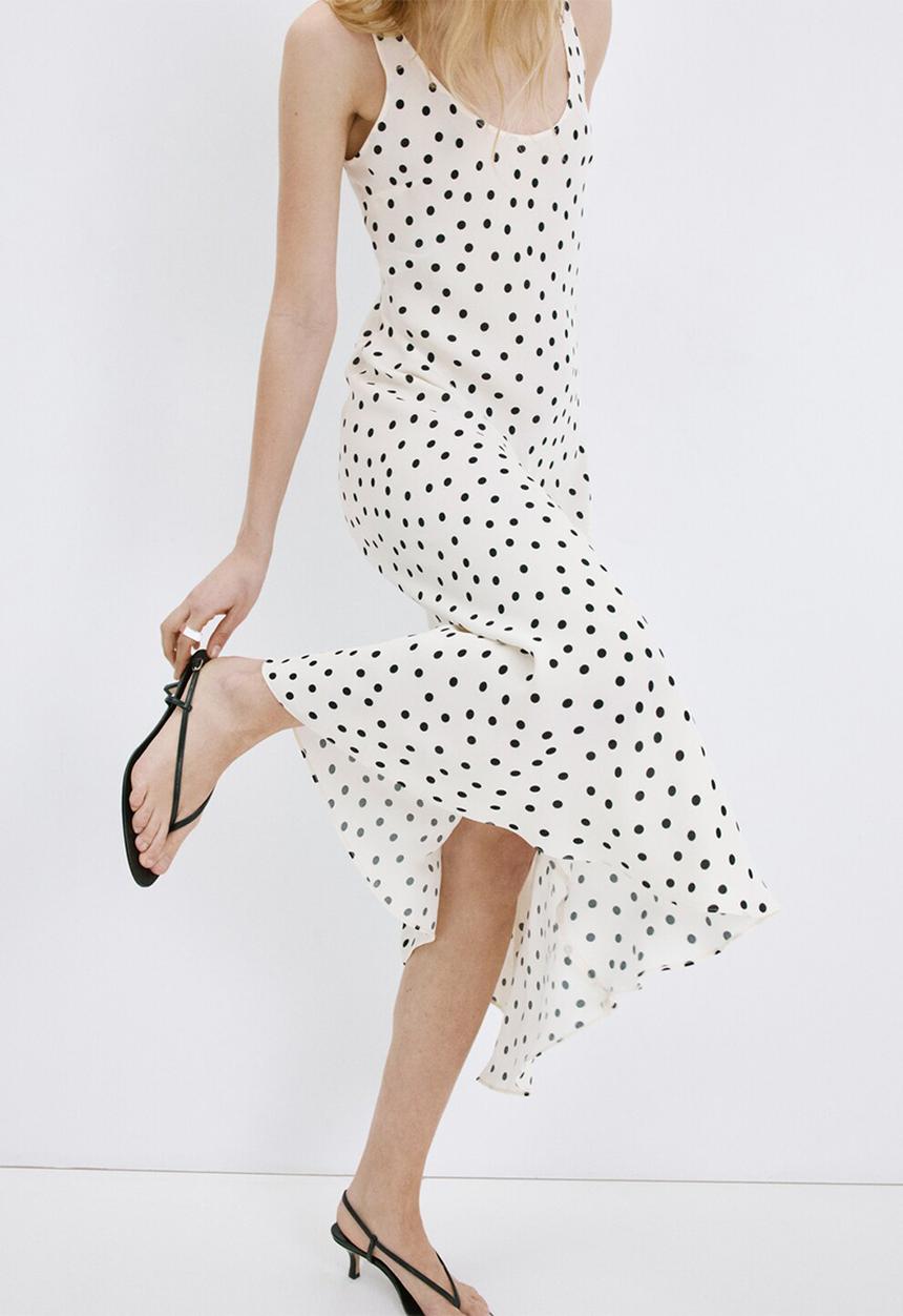 MANGO - Dress taby2 - natural