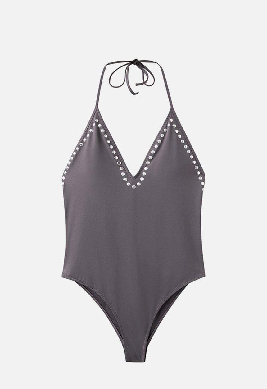 MANGO - Swimsuit siracusa- gray