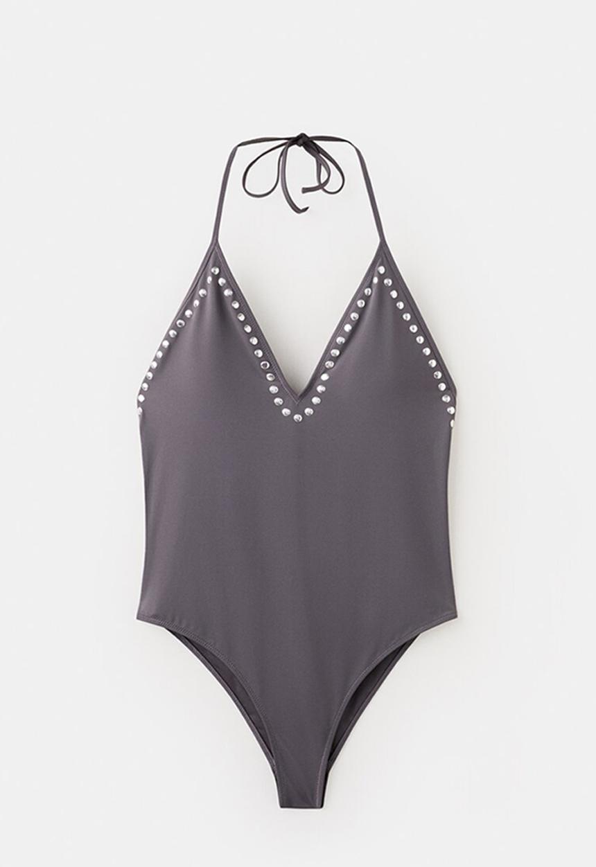 MANGO - Swimsuit siracusa- gray