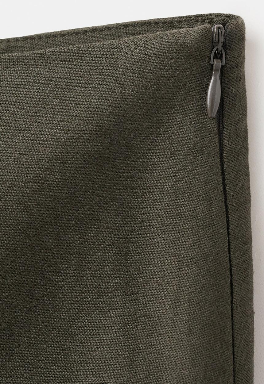 MANGO - Trousers linovis - beige/khaki