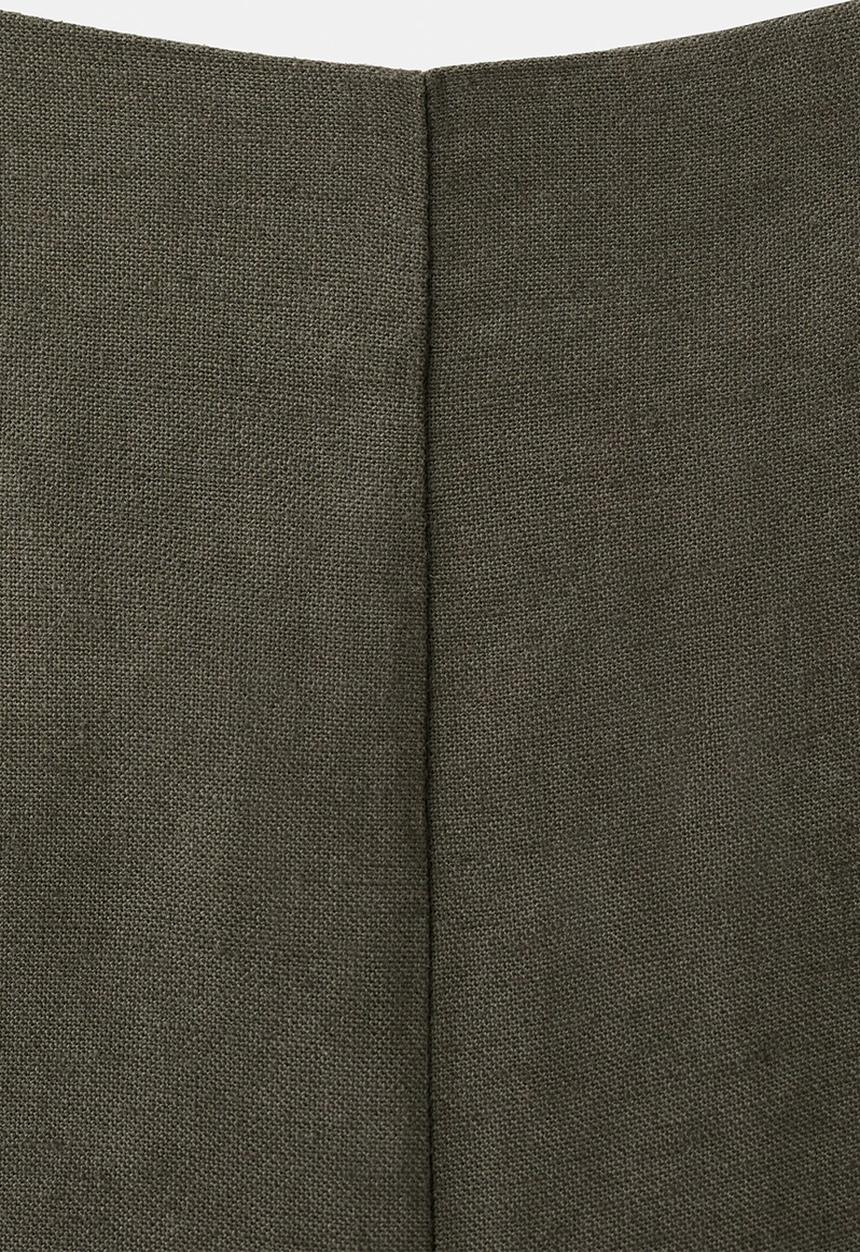 MANGO - Trousers linovis - beige/khaki