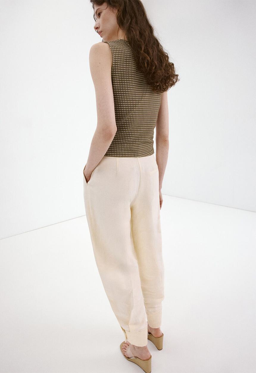 MANGO - Top vion - khaki
