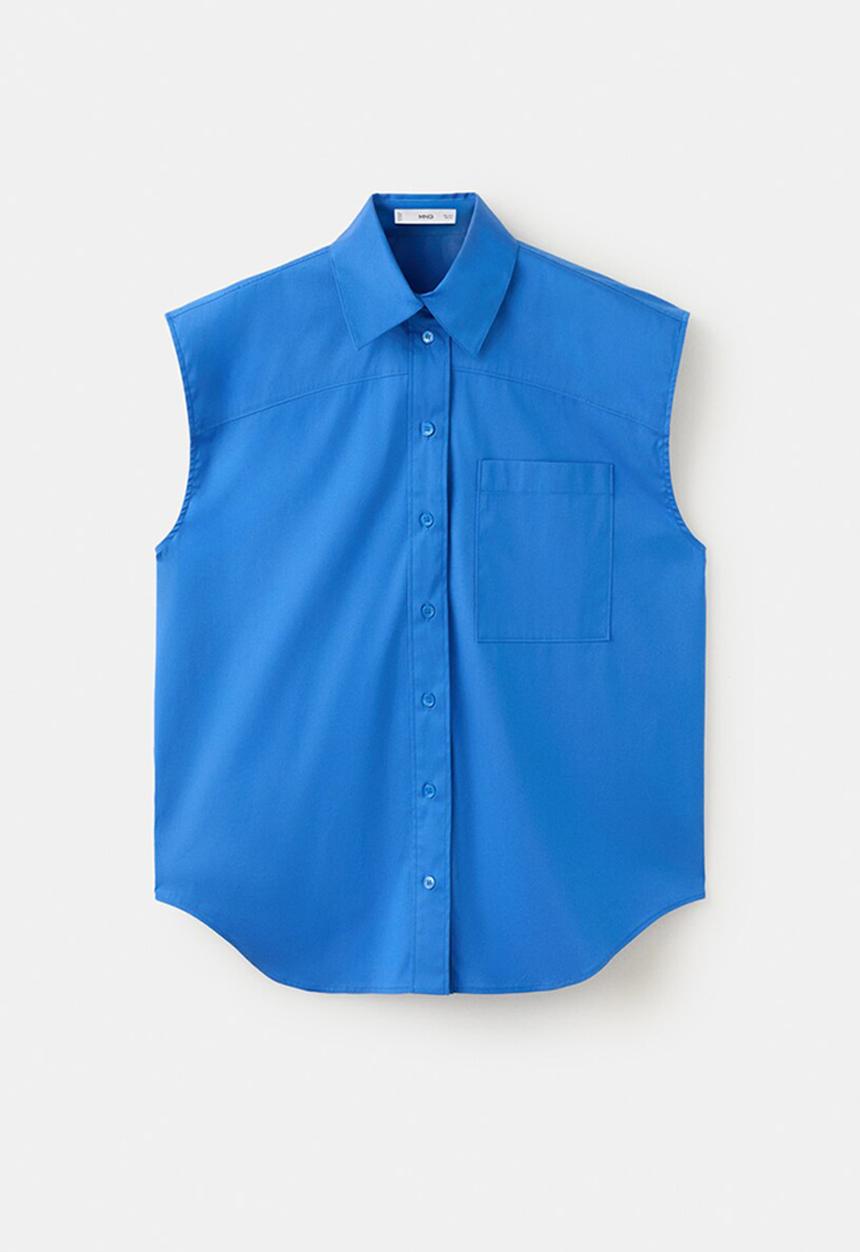 MANGO - Shirt katrina - medium blue