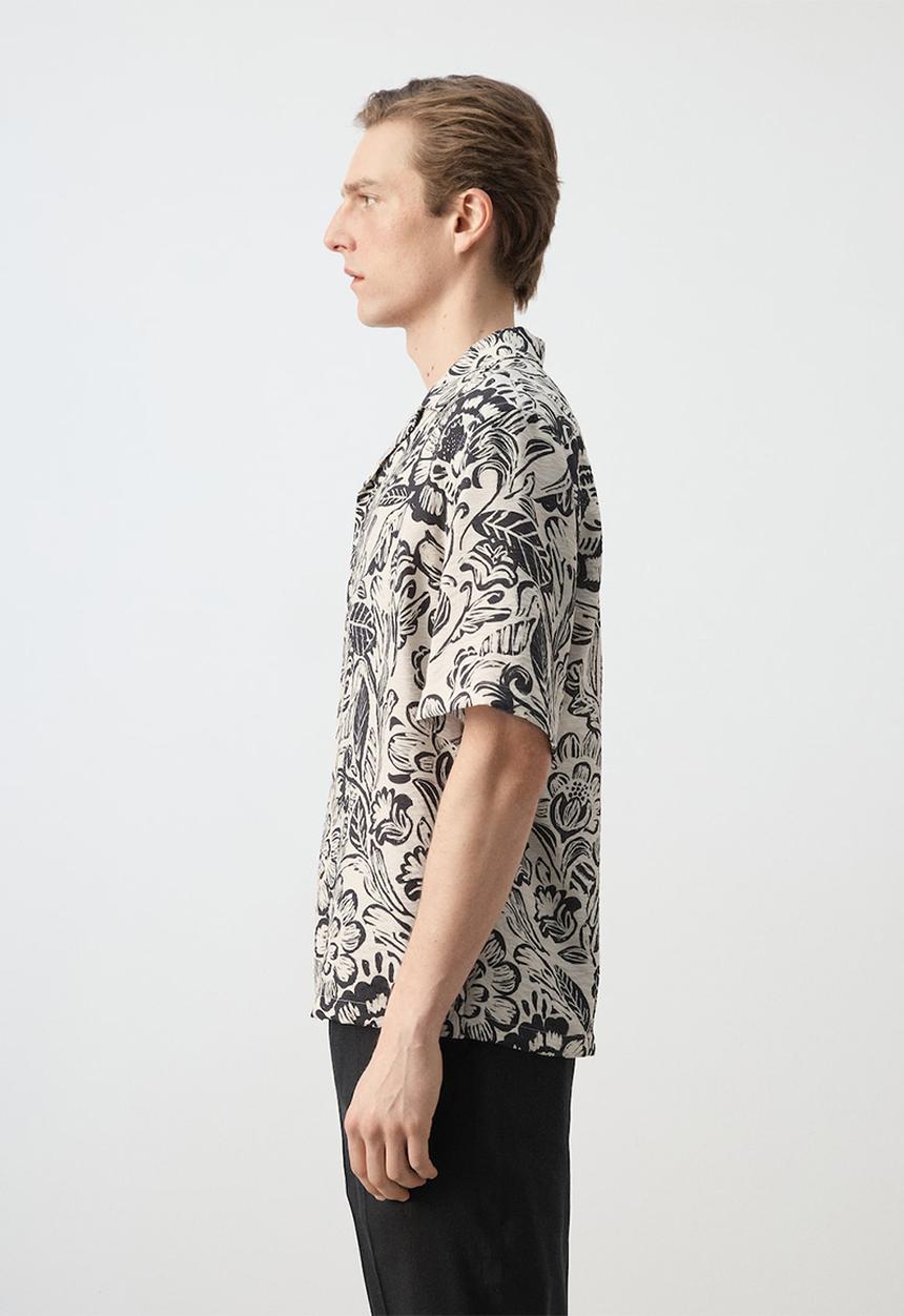MANGO - Shirt Sicilia - Beige
