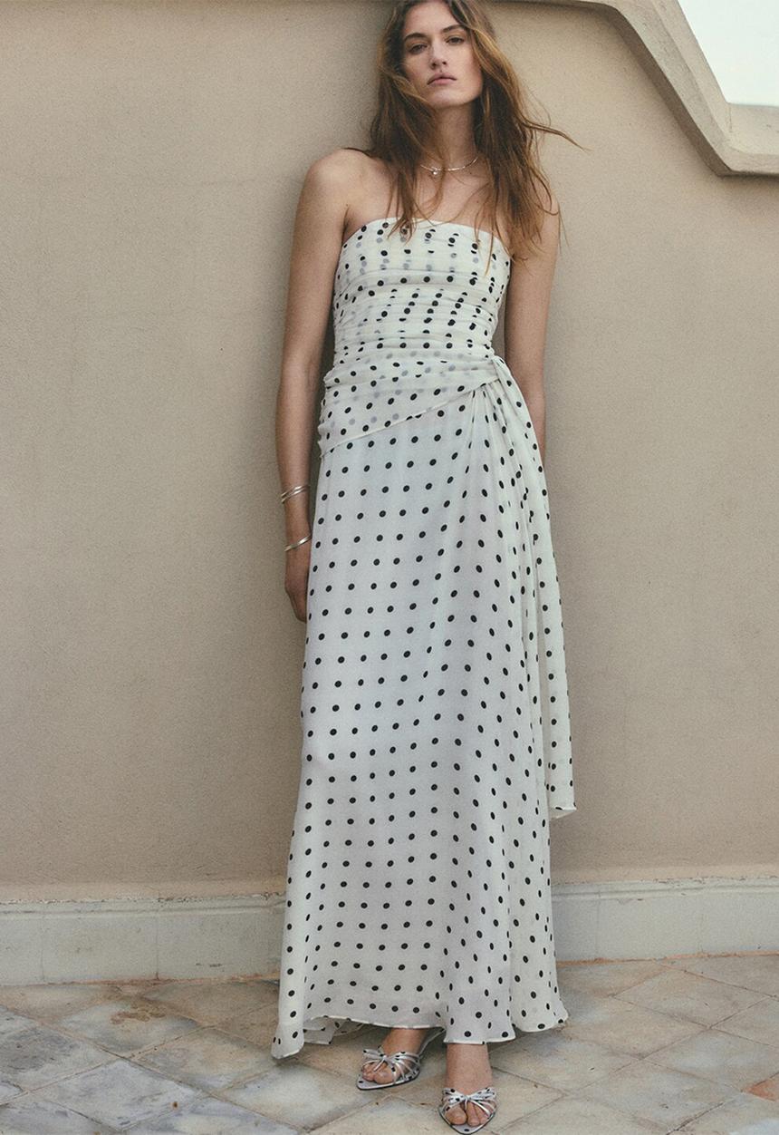 MANGO - Dress elle - natural