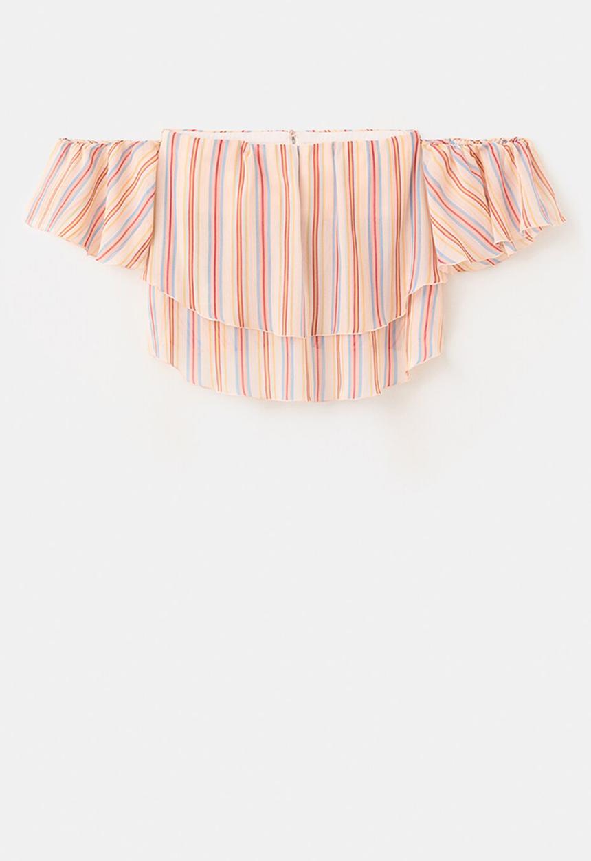MANGO - Blouse galth - light beige