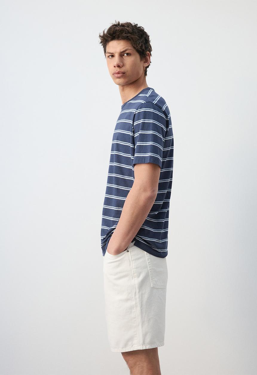 MANGO - T-Shirt Dyer - Navy