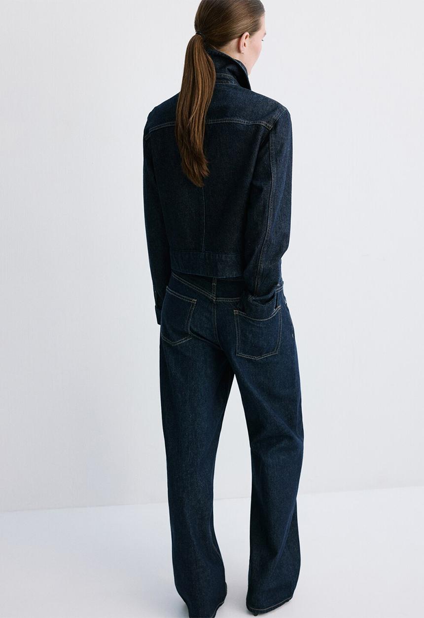 MANGO - Jacket newyork- open blue