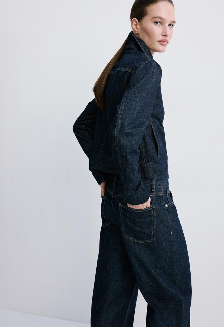 MANGO - Jacket newyork- open blue