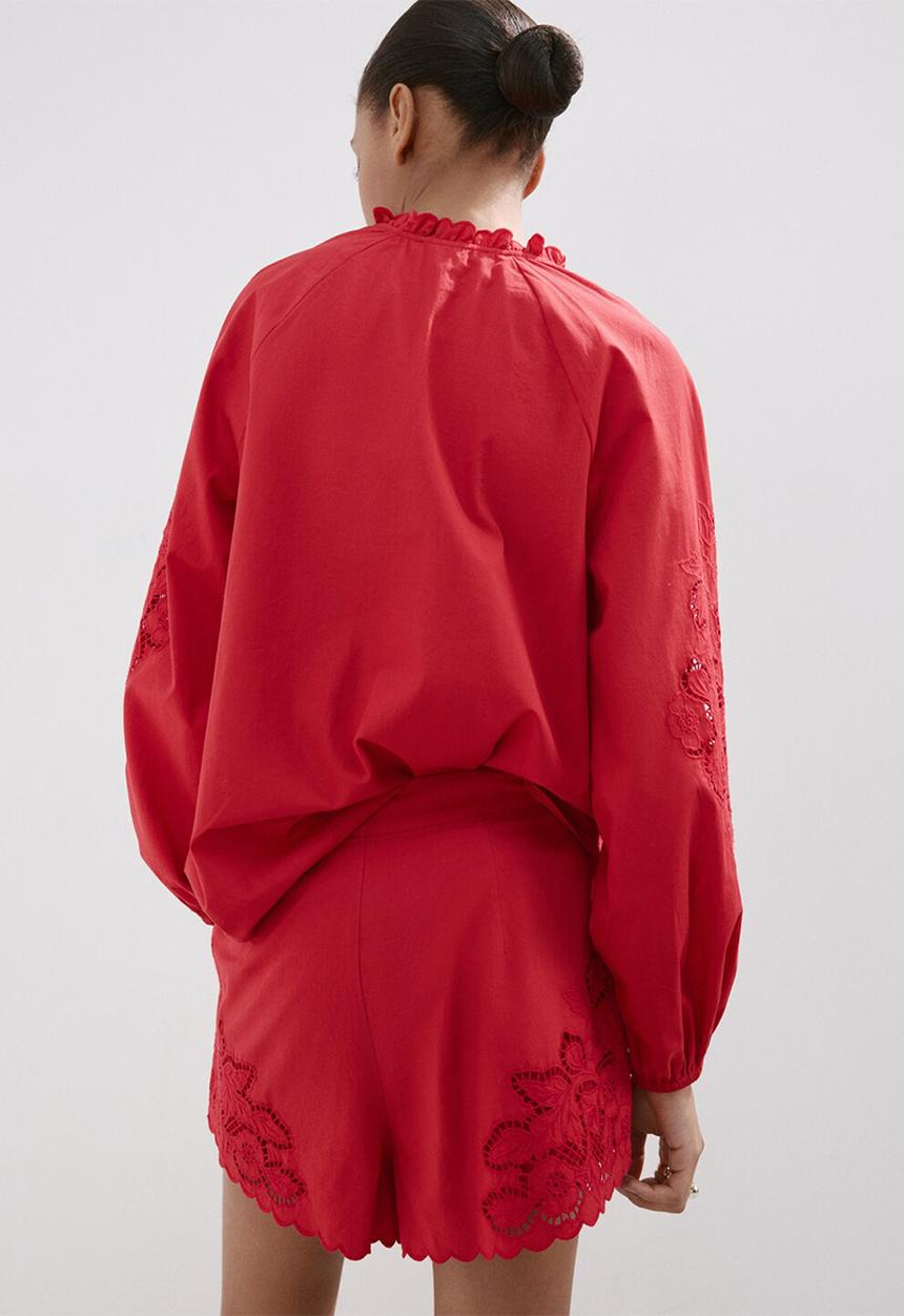 MANGO - Blouse betty - red