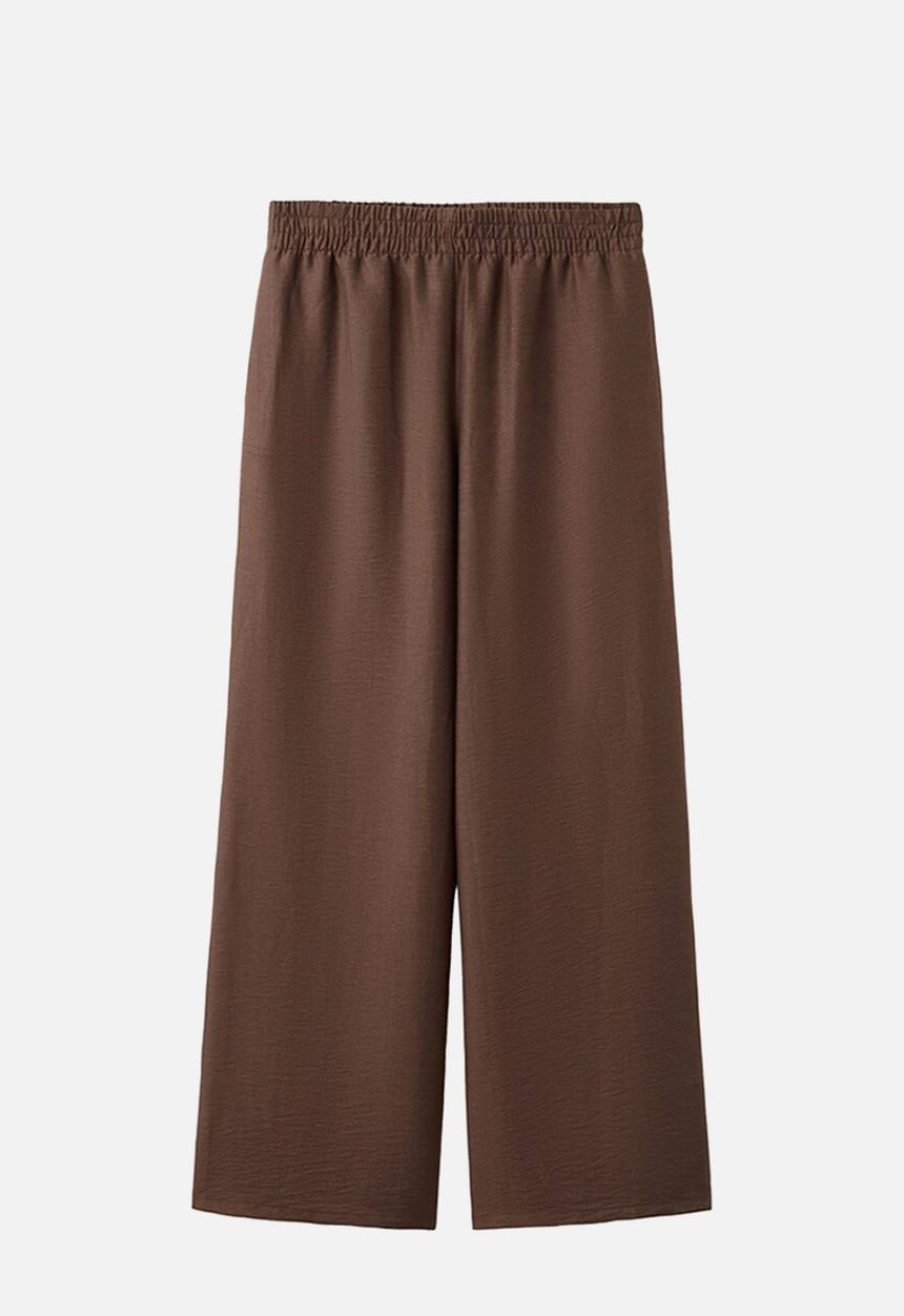 MANGO - Trousers safa - brown