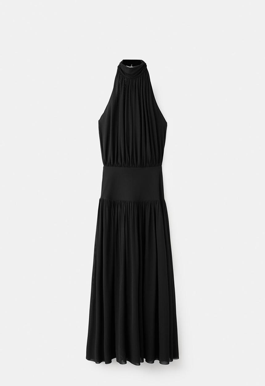 MANGO - Dress jelly - black
