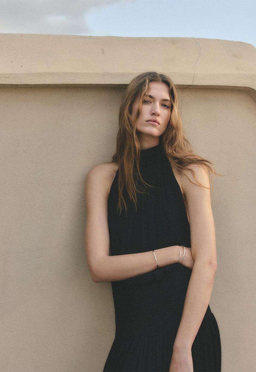 MANGO - Dress jelly - black