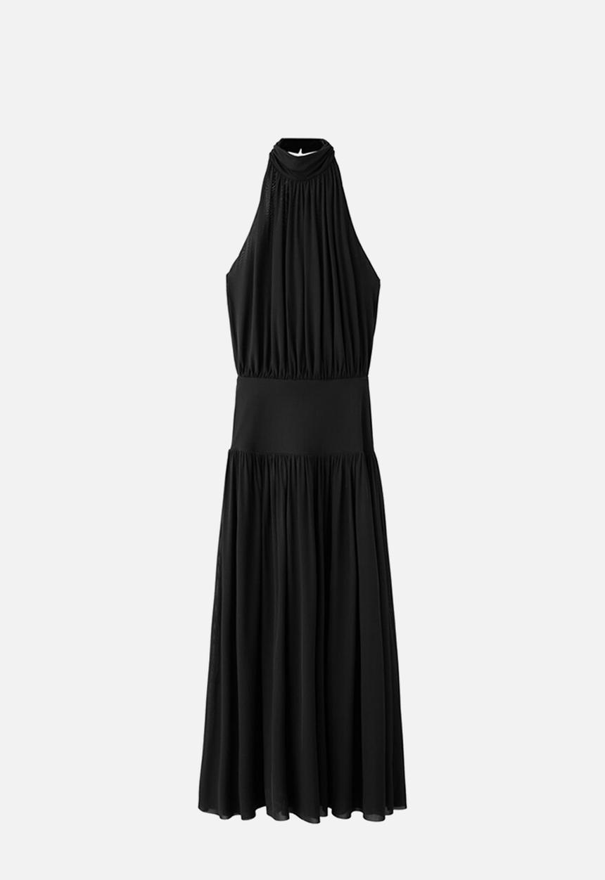 MANGO - Dress jelly - black