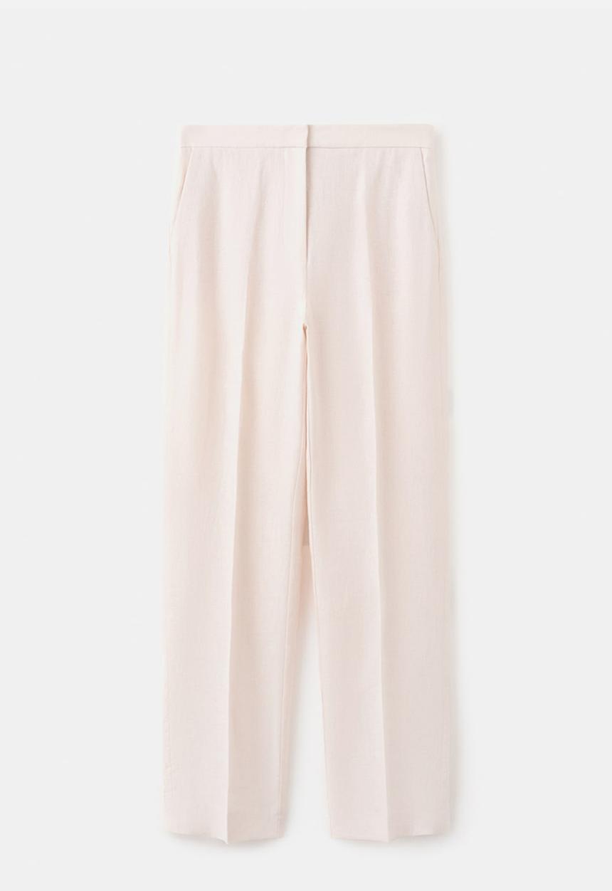MANGO - Trousers boreli - light beige