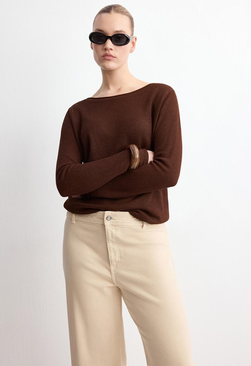 MANGO - Jeans catherin - light/pastel yellow