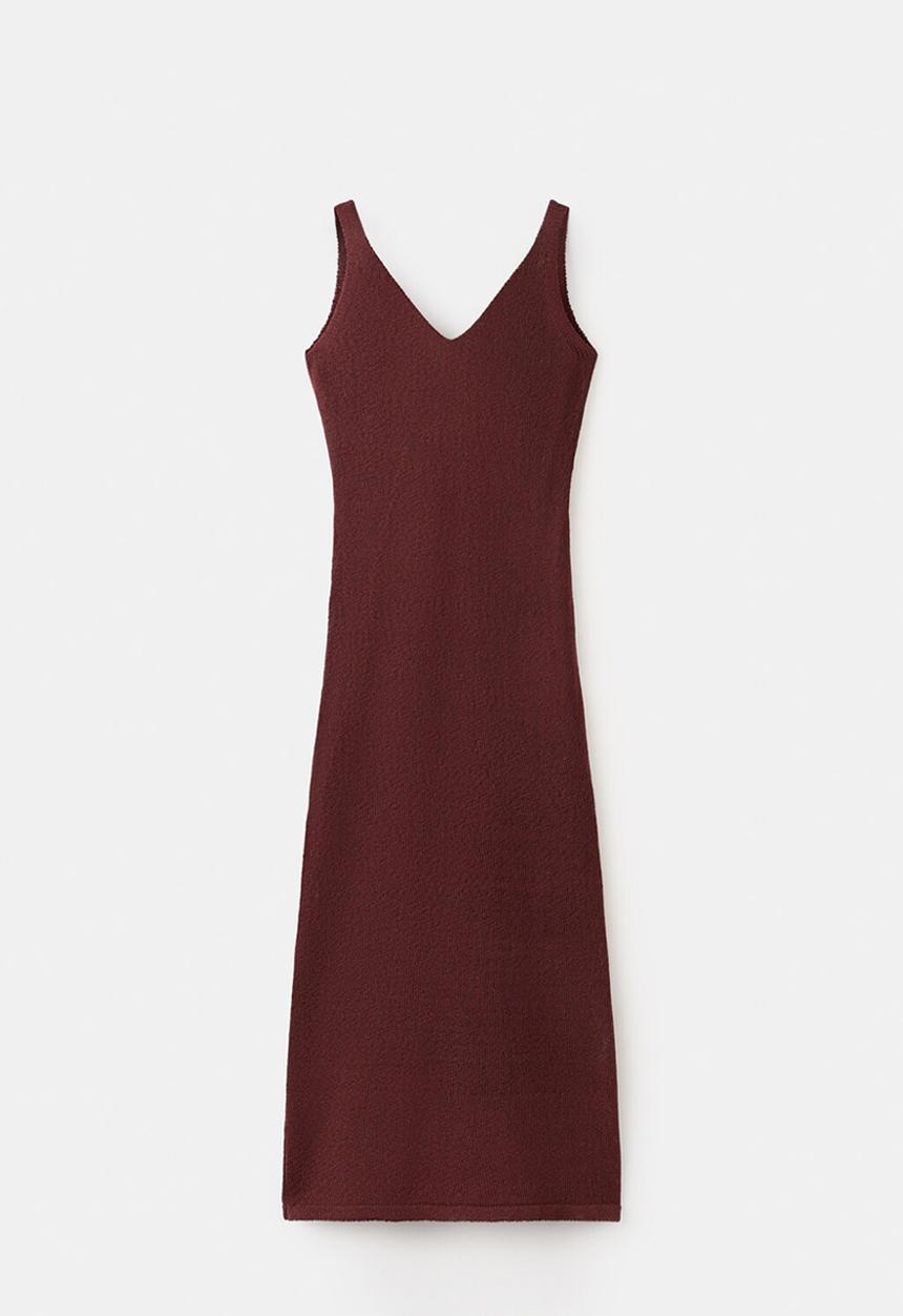 MANGO - Dress siena - medium orange