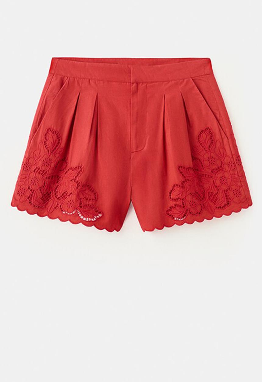 MANGO - Shorts betty - red
