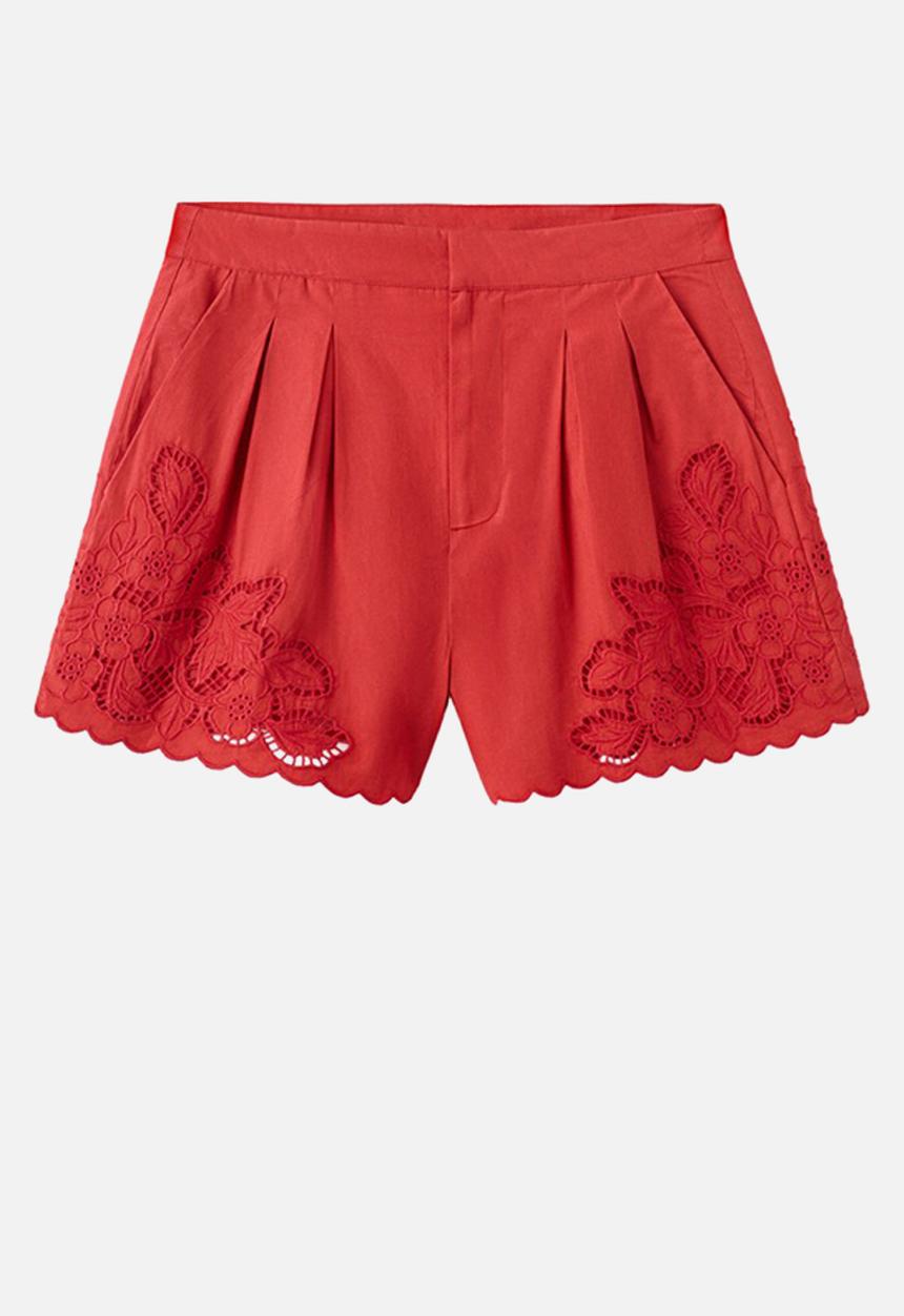 MANGO - Shorts betty - red