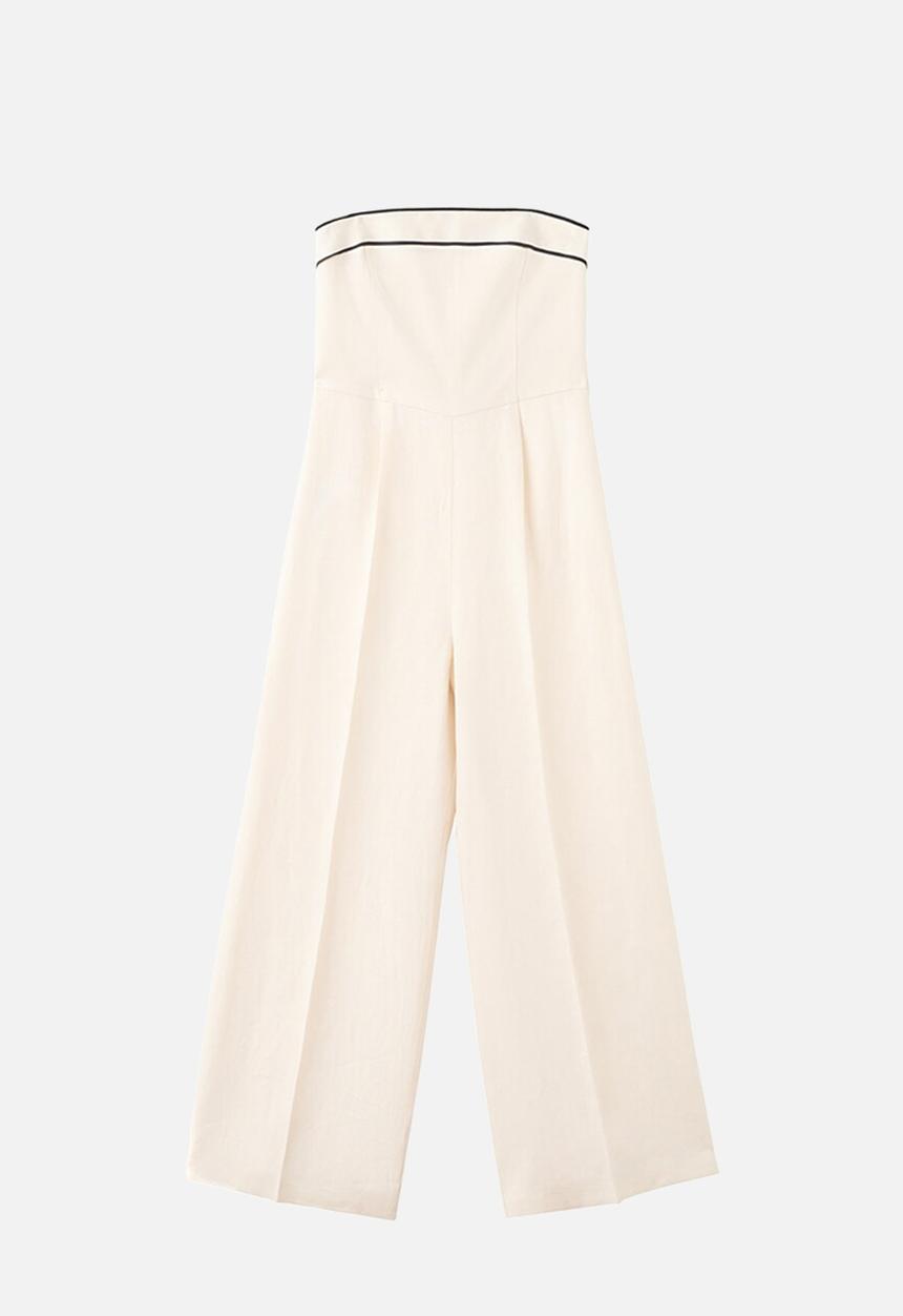 MANGO - Jumpsuit corso - light beige
