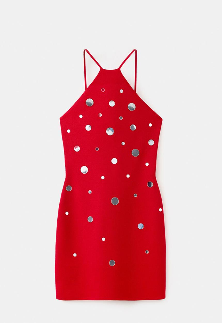 MANGO - Dress espeji - red