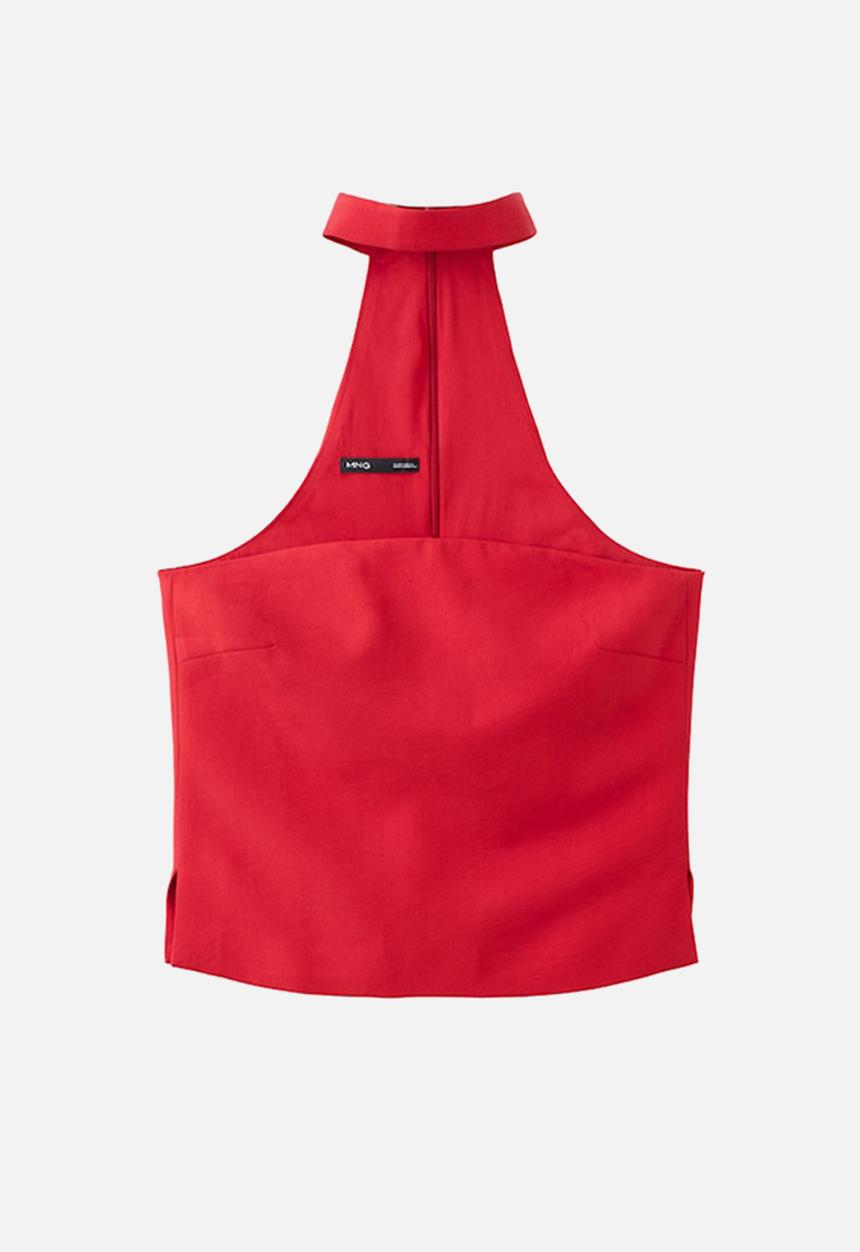 MANGO - Top maris - red