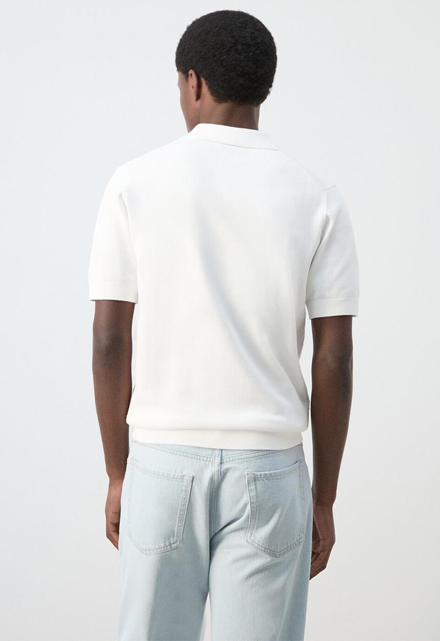 MANGO - Poloshirt Canario - Light Beige