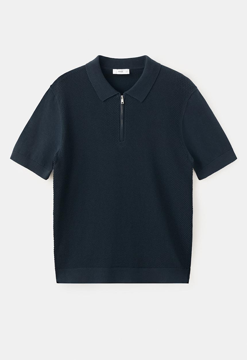 MANGO - Poloshirt Canario - Navy