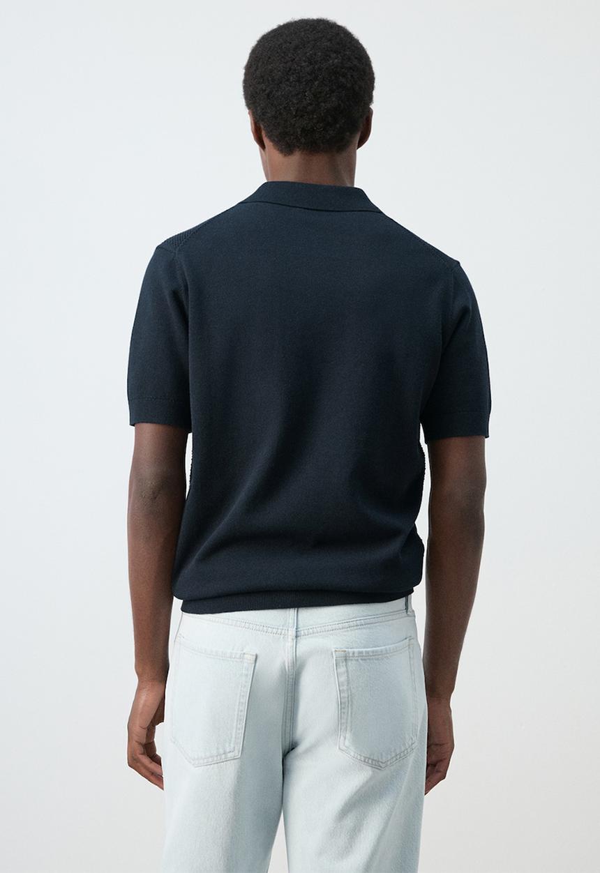 MANGO - Poloshirt Canario - Navy