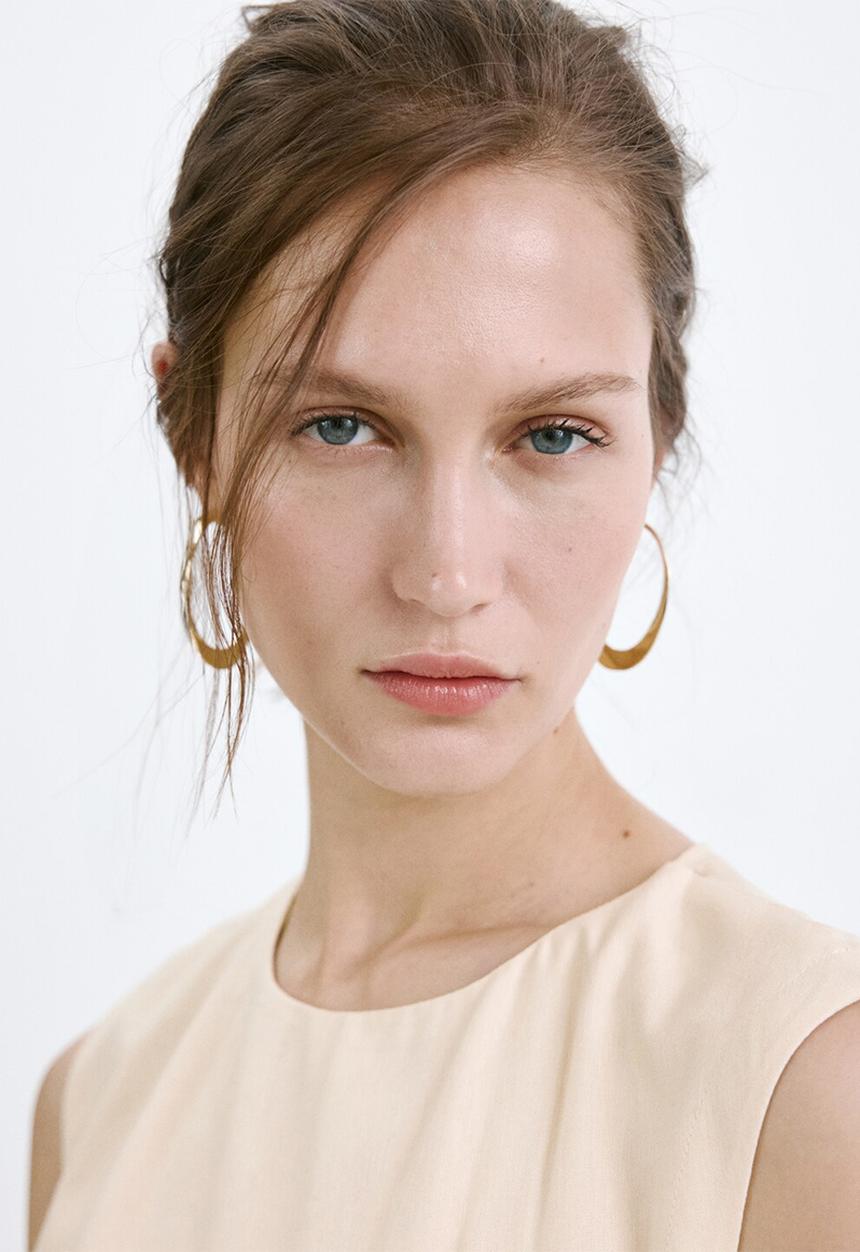 MANGO - Dress sieni - light beige