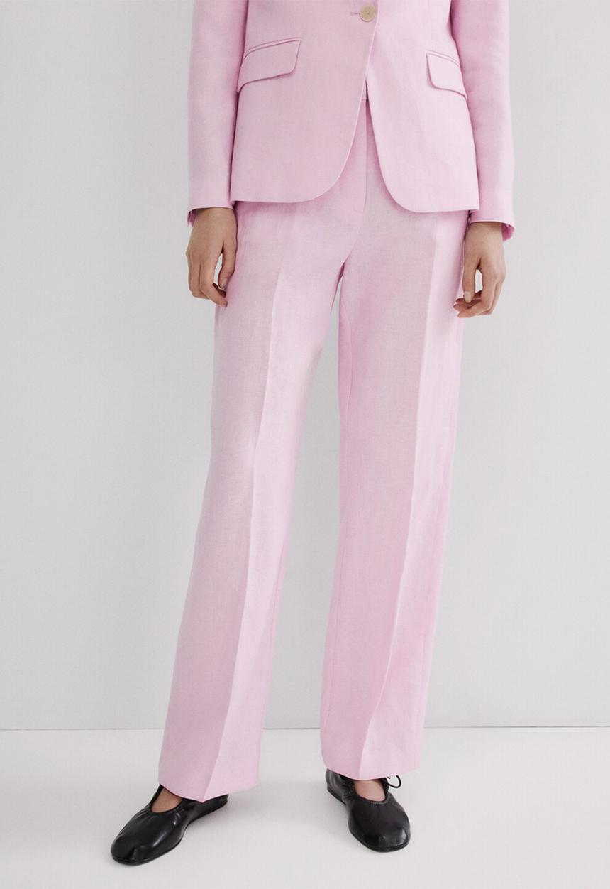 MANGO - Trousers boreli - pink